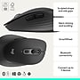 Logitech Signature Comfort M840 L Wireless Optical Bluetooth & USB Mouse, Black (910-007714)~#|#~sp311943258_sc7