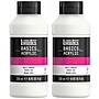 Liquitex BASICS Matte Varnish Bottle, Transparent, 250 mL, 2/Pack (LIQ1041007-2)~#|#~sp311999541_sc7