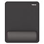 Fellowes Breyta Foam Mouse Pad/Wrist Rest Combo, Black (100145418)~#|#~sp312000435_sc7