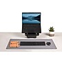 Fellowes Breyta Anti-Slip Polyester Desk Pad, 31.5" x 15.75", Gray (100145426)~#|#~sp312000656_sc7
