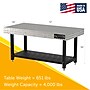 Diversified Woodcrafts 72"W x 36"D Steel Welding Table (DMW7236S)~#|#~sp312000729_sc7