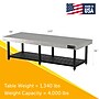 Diversified Woodcrafts 120"W x 48"D Steel Welding Table (DMW12048S)~#|#~sp312001227_sc7