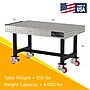 Diversified Woodcrafts 60"W x 36"D Steel Welding Table (DMW6036HC)~#|#~sp312001298_sc7