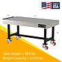 Diversified Woodcrafts 72"W x 36"D Steel Welding Table (DMW7236HC)~#|#~sp312001501_sc7