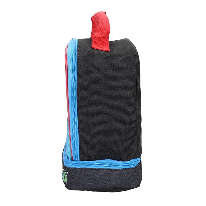 Bioworld Kids Mario Insulated Lunch Bag, 2-Compartment