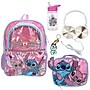 Bioworld Kids 4-Piece Stitch Backpack Set, Large, Pink, 4 (B1G85MDDSCSB00)~#|#~sp312001748_sc7
