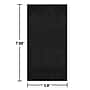 Creative Converting Touch of Color Guest Towel, 3-ply, Black, 192 Napkins/Carton (95134)~#|#~sp312163063_sc7