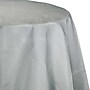 Creative Converting Touch of Color 82 in. x 82 in. Paper Table Covers, Shimmering Silver, 12/Pack (923281)~#|#~sp312163114_sc7