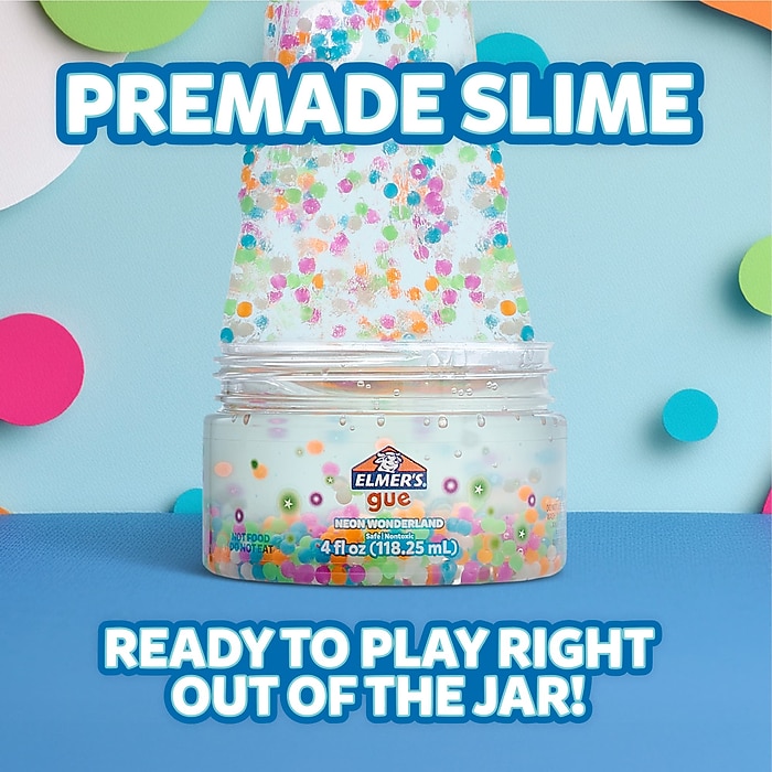 Elmer's Gue Neon Wonderland Premade Slime (2223186) | Staples
