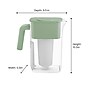 Culligan ZeroWater 10-Cup Water Filter Pitcher with Filter, Sage (ZEROP10SAGRF)~#|#~sp312169454_sc7