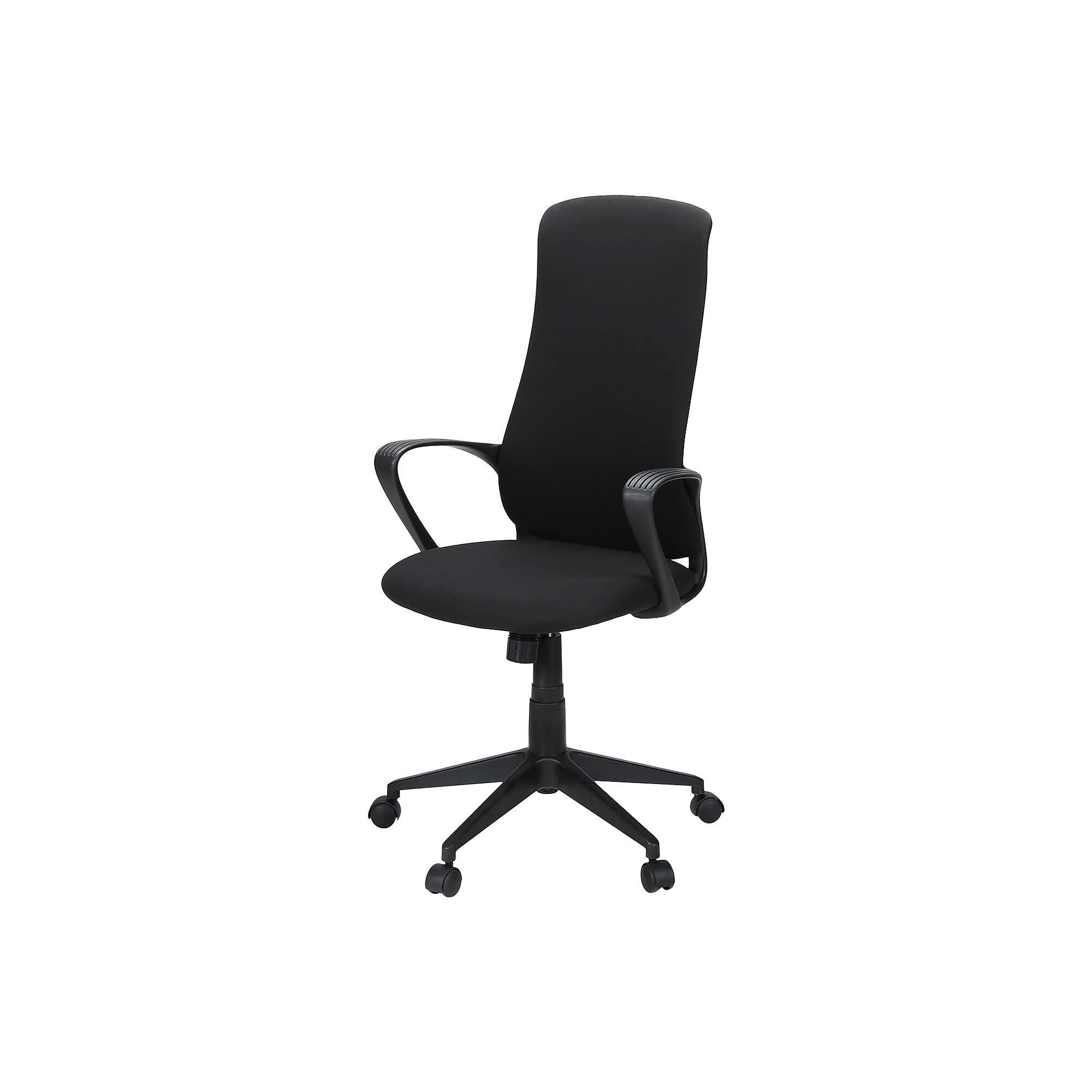 Monarch Specialties Inc. Ergonomic Fabric Swivel Executive Chair, Black (I 7354) Sansujyuku sansujyuku.com