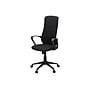 Monarch Specialties Inc. Ergonomic Fabric Swivel Executive Chair, Black (I 7354)~#|#~sp312207739_sc7