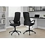Monarch Specialties Inc. Ergonomic Fabric Swivel Executive Chair, Black (I 7354)~#|#~sp312207742_sc7