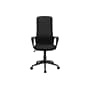 Monarch Specialties Inc. Ergonomic Fabric Swivel Executive Chair, Black (I 7354)~#|#~sp312207764_sc7