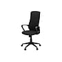 Monarch Specialties Inc. Ergonomic Fabric Swivel Executive Chair, Black (I 7354)~#|#~sp312207765_sc7