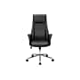 Monarch Specialties Inc. Ergonomic Faux Leather Swivel Executive Chair, Black (I 7344)~#|#~sp312207825_sc7