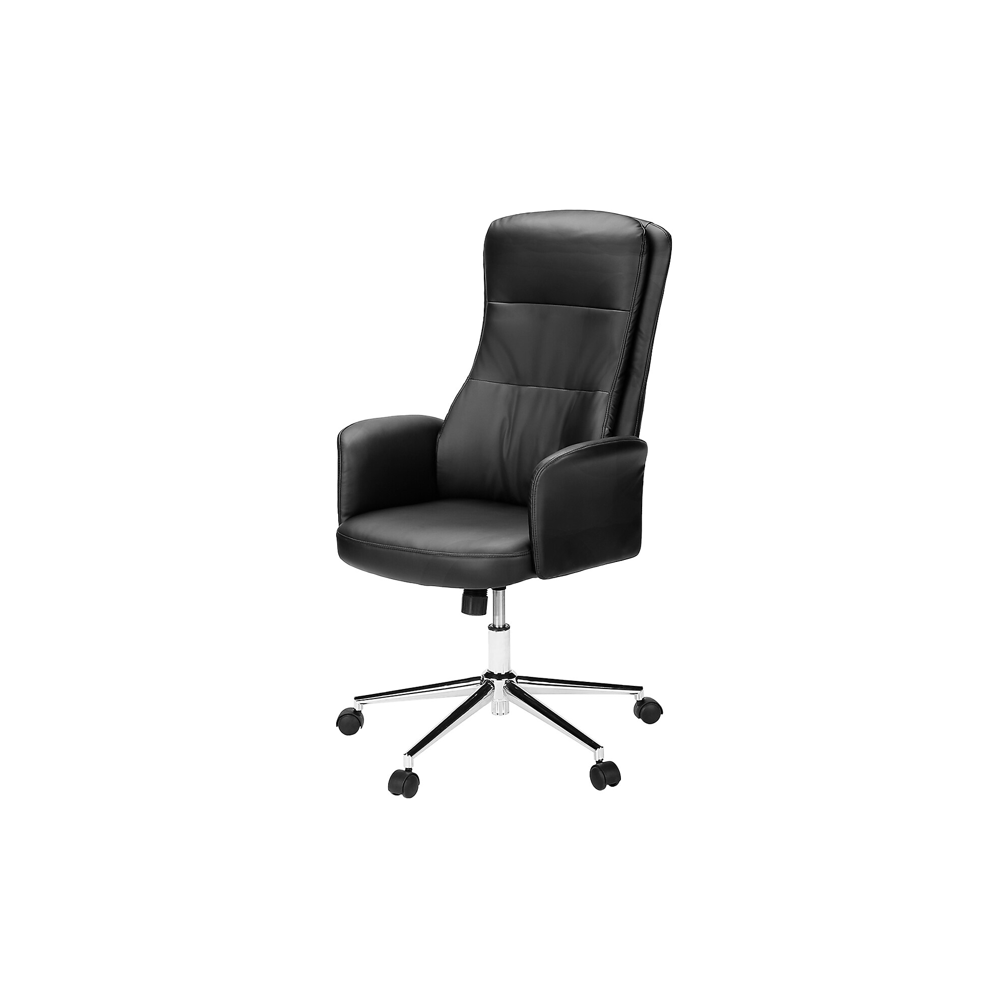Monarch Specialties Inc. Ergonomic Faux Leather Swivel Executive Chair, Black (I 7323) Sansujyuku sansujyuku.com
