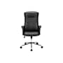 Monarch Specialties Inc. Ergonomic Faux Leather Swivel Executive Chair, Black (I 7323)~#|#~sp312207922_sc7
