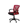 Monarch Specialties Inc. Ergonomic Mesh Swivel Computer and Desk Chair, Red/Black (I 7357)~#|#~sp312208128_sc7