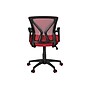 Monarch Specialties Inc. Ergonomic Mesh Swivel Computer and Desk Chair, Red/Black (I 7357)~#|#~sp312208129_sc7