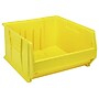 Quantum Storage Systems Stackable Plastic Hulk Container, 12" x 22 1/2" x 23 7/8", Yellow (QUS957YL)~#|#~sp312210692_sc7
