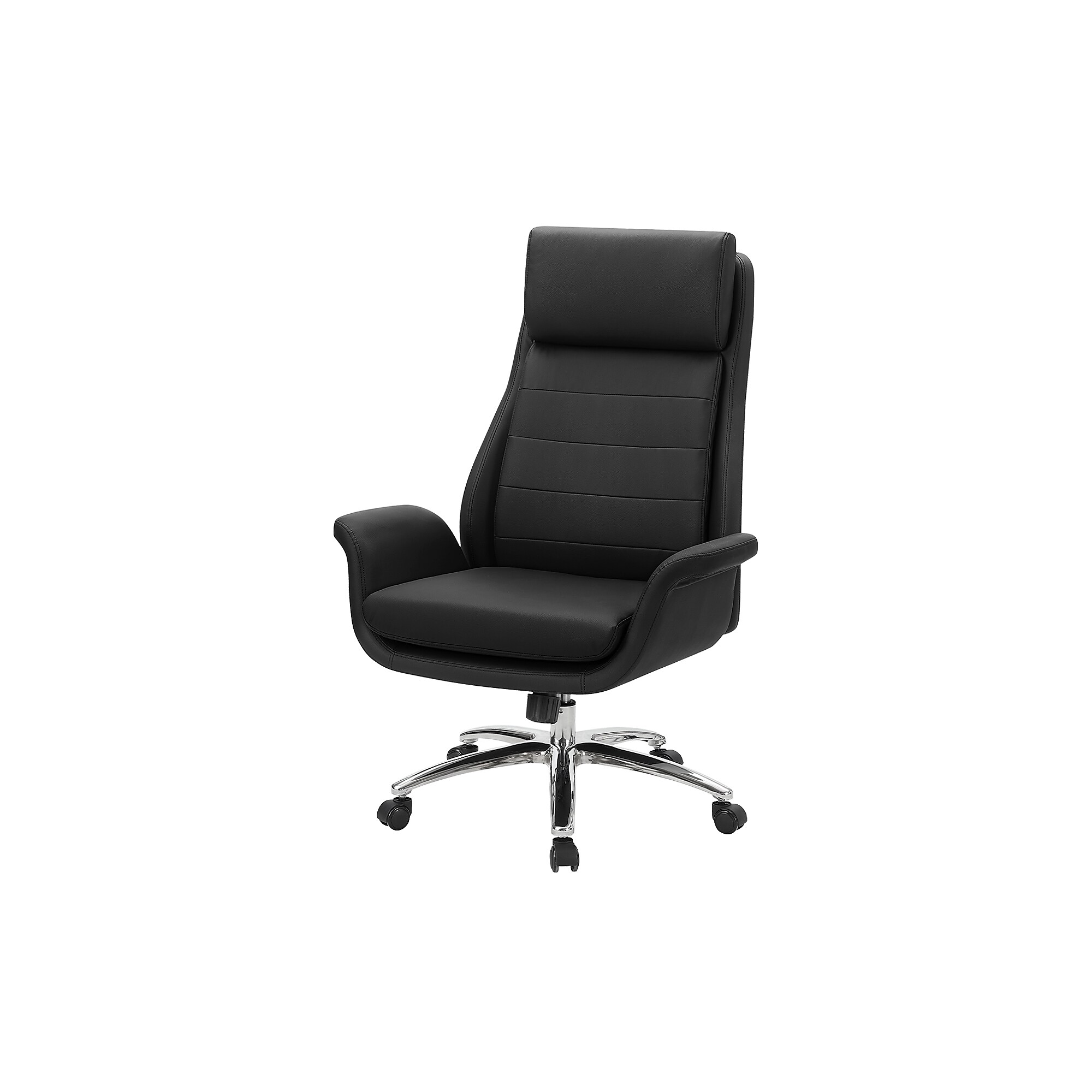 Monarch Specialties Inc. Ergonomic Faux Leather Swivel Executive Chair, Black (I 7253) Sansujyuku sansujyuku.com