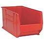 Quantum Storage Systems Stackable Plastic Hulk Container, 15" x 16 1/2" x 29 7/8", Red (QUS976RD)~#|#~sp312222220_sc7