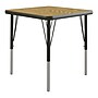 Correll Square Activity Table, 24" x 24", Height Adjustable, Medium Oak (A2424-SQ-06-09-09)~#|#~sp312228251_sc7