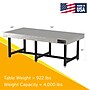 Diversified Woodcrafts 96"W x 48"D Steel Welding Table (DMW9648)~#|#~sp312228509_sc7