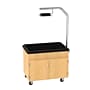 Diversified Woodcrafts Hydroponics Growing Center Table, Oak/Silver (HGCKS)~#|#~sp312237141_sc7