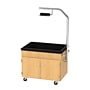 Diversified Woodcrafts Hydroponics Growing Center Table, Oak/Silver (HGCKS)~#|#~sp312237144_sc7