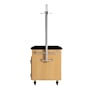 Diversified Woodcrafts Hydroponics Growing Center Table, Oak/Silver (HGCKS)~#|#~sp312237145_sc7