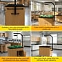 Diversified Woodcrafts Hydroponics Growing Center Table, Oak/Black (HGCKB)~#|#~sp312237159_sc7