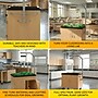 Diversified Woodcrafts Hydroponics Growing Center Table, Maple/Silver (HGCMS)~#|#~sp312237173_sc7
