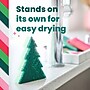 Scotch-Brite Heavy Duty Sponge with Scrubber, Tree (HD1-H24)~#|#~sp312237346_sc7