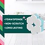 Scotch-Brite Non-Scratch Sponge with Scrubber, Snowflake (NS1-H25)~#|#~sp312237370_sc7