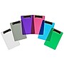 JAM Paper Plastic Clipboard, Mini Size, Assorted Colors, 6/Pack (331CPassrt)~#|#~sp312289088_sc7