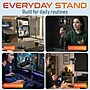 Delton T401 Adjustable 4-in-1 Stand for Tablet, Phone & Webcam, Multi-Use Desktop Holder, Black (DCT401)~#|#~sp312294820_sc7