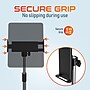 Delton T401 Adjustable 4-in-1 Stand for Tablet, Phone & Webcam, Multi-Use Desktop Holder, Black (DCT401)~#|#~sp312294822_sc7