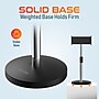 Delton T401 Adjustable 4-in-1 Stand for Tablet, Phone & Webcam, Multi-Use Desktop Holder, Black (DCT401)~#|#~sp312294823_sc7