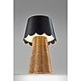 Adesso Tory 9.75"H LED Table Lamp, Rattan/Black (3165-01)~#|#~sp312298674_sc7
