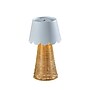 Adesso Tory 9.75"H LED Table Lamp, Rattan/White (3165-02)~#|#~sp312298683_sc7