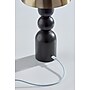 Adesso Connie 10.75"H LED Table Lamp, Black/Antique Brass (3178-01)~#|#~sp312298696_sc7
