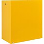 Global Industrial 110 Gallon Drum Storage Safety Cabinet with Rollers, Manual Close~#|#~sp312422639_sc7