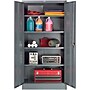 Global Industrial 72"H Steel Storage Cabinet with 4 Shelves, Gray (237635GY)~#|#~sp312422666_sc7
