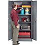 Global Industrial 72"H Steel Storage Cabinet with 4 Shelves, Gray (237635GY)~#|#~sp312422669_sc7