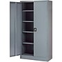 Global Industrial 72"H Steel Storage Cabinet with 4 Shelves, Gray (237635GY)~#|#~sp312422674_sc7