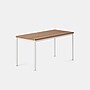 Branch 58"W Daily Desk, Walnut/White (10-11-09-30)~#|#~sp312428999_sc7