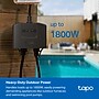 TP-LINK Tapo TP25 Smart WiFi Outdoor Plug, Black~#|#~sp312588028_sc7
