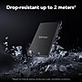 Lexar SL300 512GB USB‑C External Solid State Drive, Black (LSL300512G-RNBNG)~#|#~sp312588345_sc7